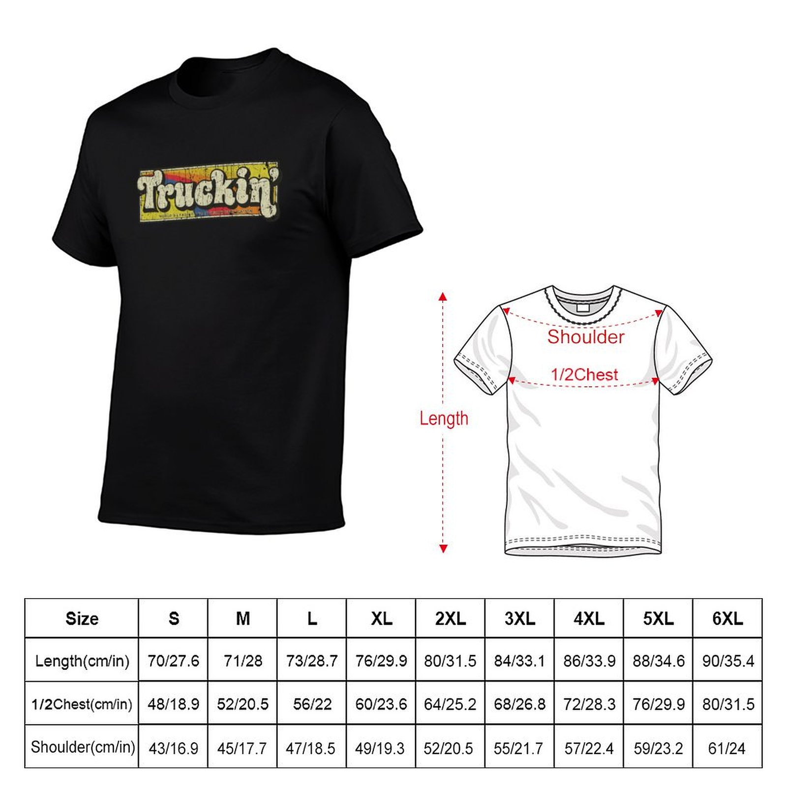 Truckin’ Magazine 1975 T-Shirt - огляд і ціна Mens Fashion Magazines