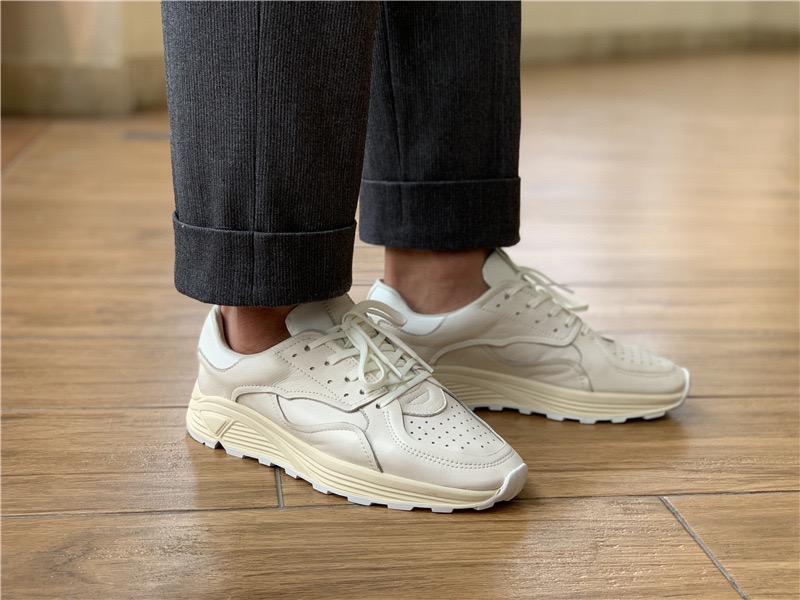 Round-toe Lace-up Casual White - огляд і ціна Mens Fashion Show