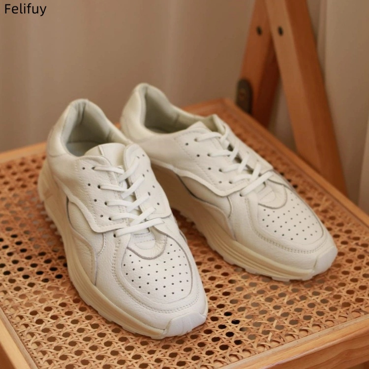 Round-toe Lace-up Casual White - огляд і ціна Mens Fashion Show
