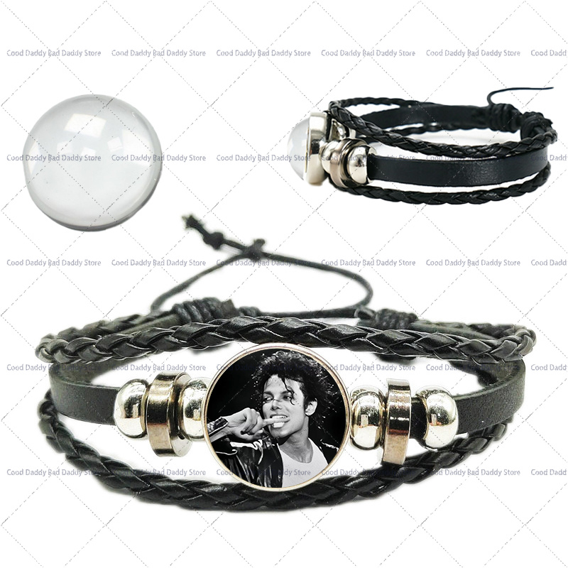 Michael Jackson Weaving Hand R - огляд і ціна Men Fashion King