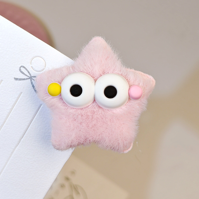 5pcs plush big eyed five point - огляд і ціна Men Fashion Korean Style