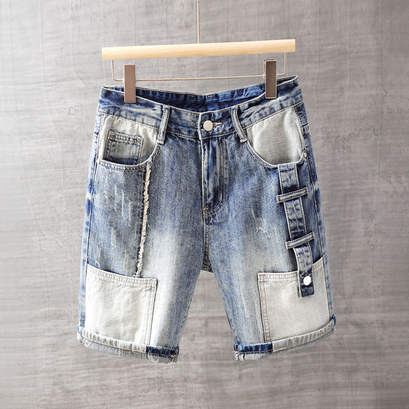 Men's Short Jeans Pants with P - огляд і ціна Men'S Fashion Xxl