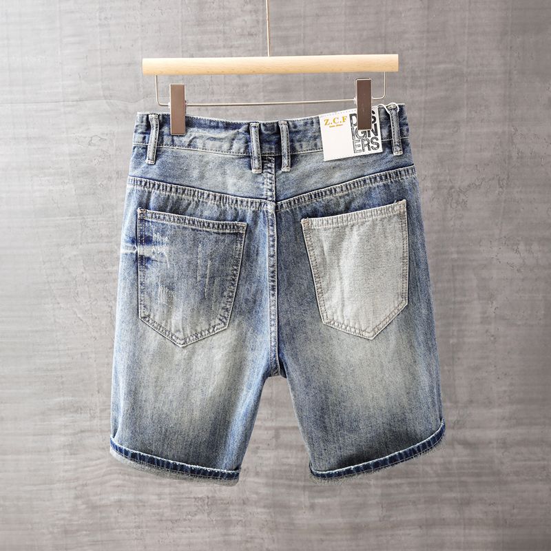 Men's Short Jeans Pants with P - огляд і ціна Men'S Fashion Xxl
