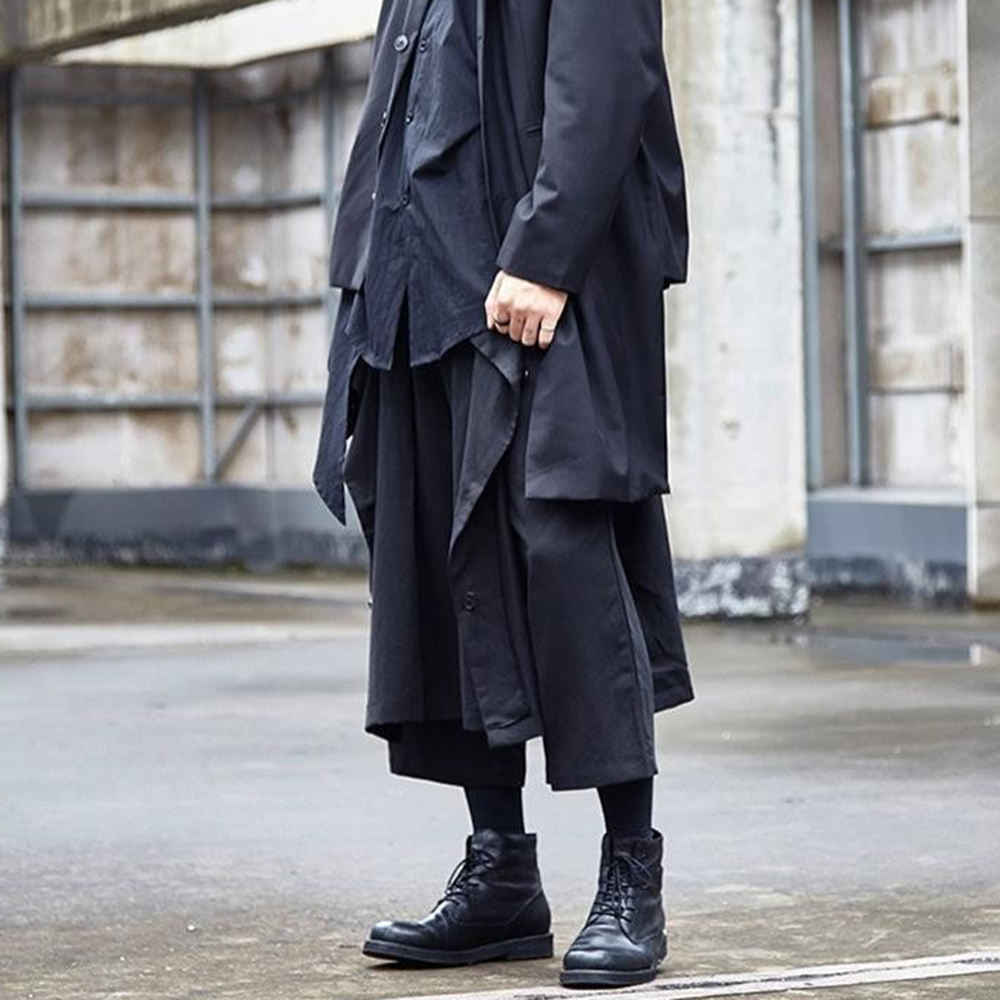 Gothic Dark Pants Y2k Irregula - огляд і ціна Mens Fashion Trends 2026