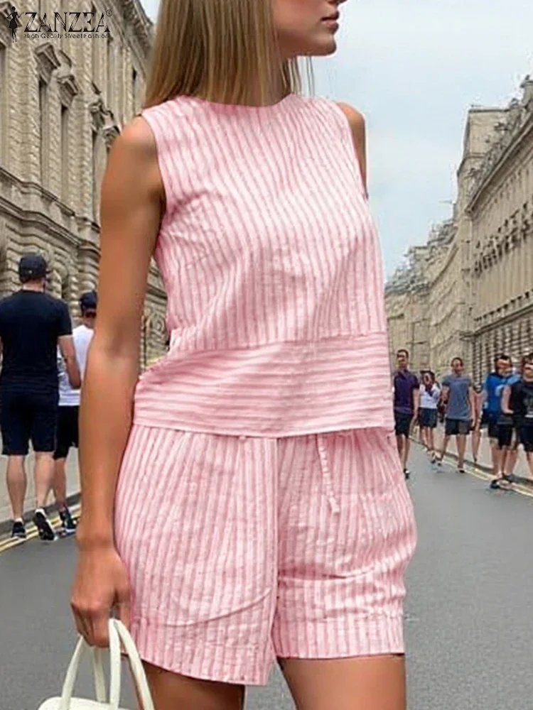 ZANZEA Summer Women Short Suit - огляд і ціна Mens Fashion Summer 2025