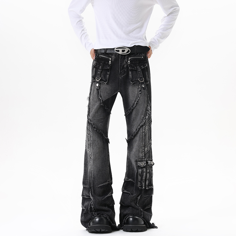 Men Personalized Street Jeans  - огляд і ціна Men'S Fashion Jeans And Boots
