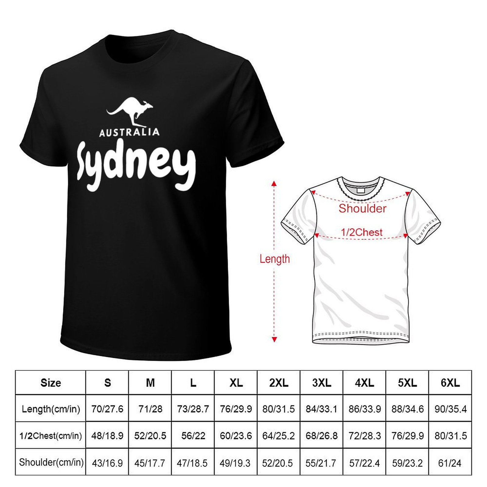 Sydney, Sydney Australia T-Shi - огляд і ціна Men'S Fashion Sydney