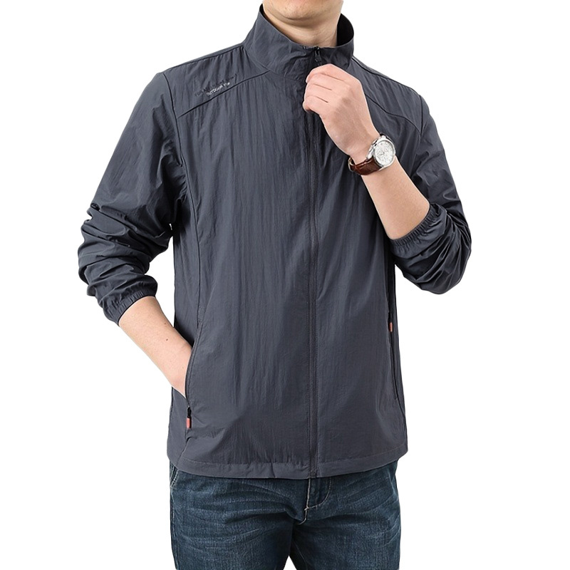 Men's Lightweight Skin Coat Su - огляд і ціна Men Fashion King