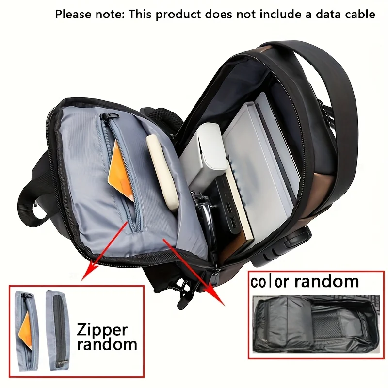 Waterproof Anti-Theft Backpack - огляд і ціна Crossbody Bag Men