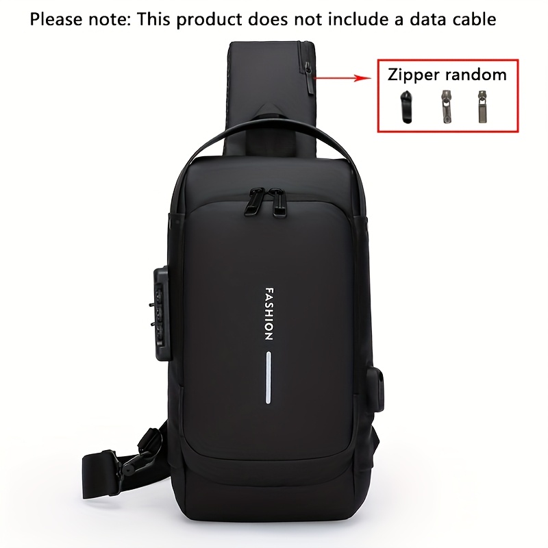 Waterproof Anti-Theft Backpack - огляд і ціна Crossbody Bag Men