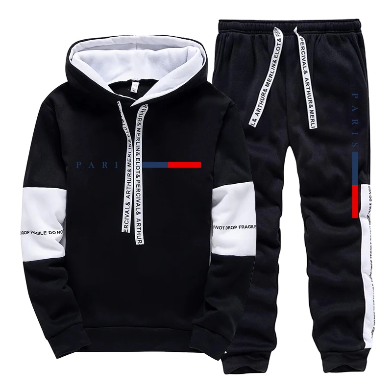 Men's Set/Hoodie/Pants Paris F - огляд і ціна Men'S Fashion Hoodie
