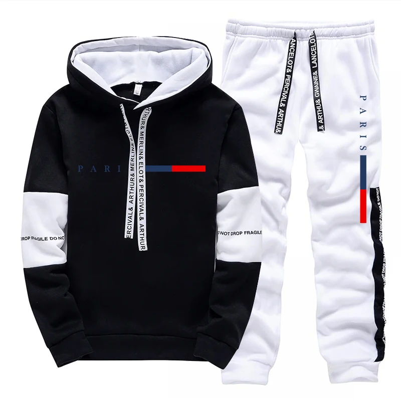Men's Set/Hoodie/Pants Paris F - огляд і ціна Men'S Fashion Hoodie