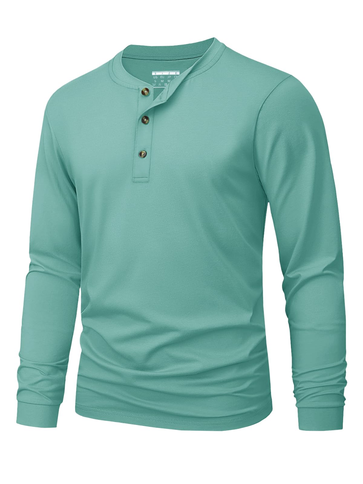 Men's Henley T-Shirt Simple So - огляд і ціна Men'S Spring Fashion