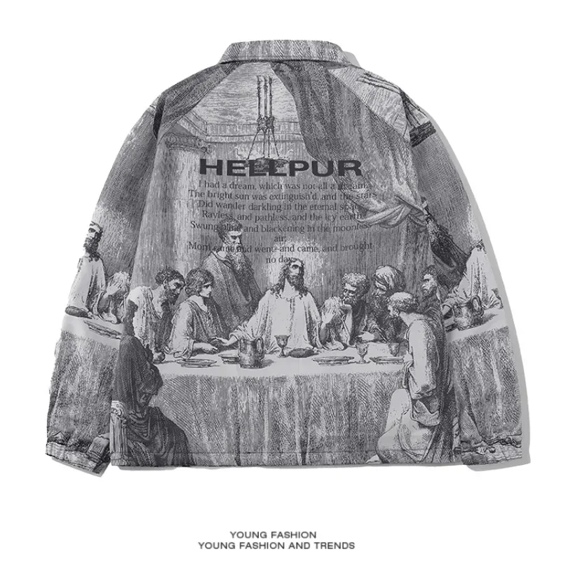 Autumn Men Jacket Oversized Pa - огляд і ціна Sherpa Jacket Fleece