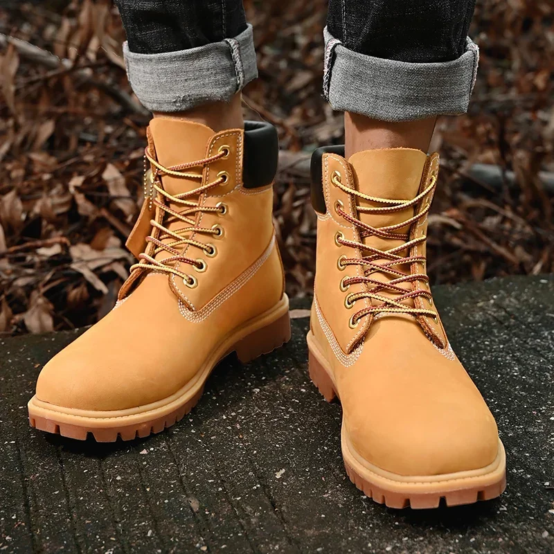 Boots Men High Top Boots High  - огляд і ціна Mens Fashion Show
