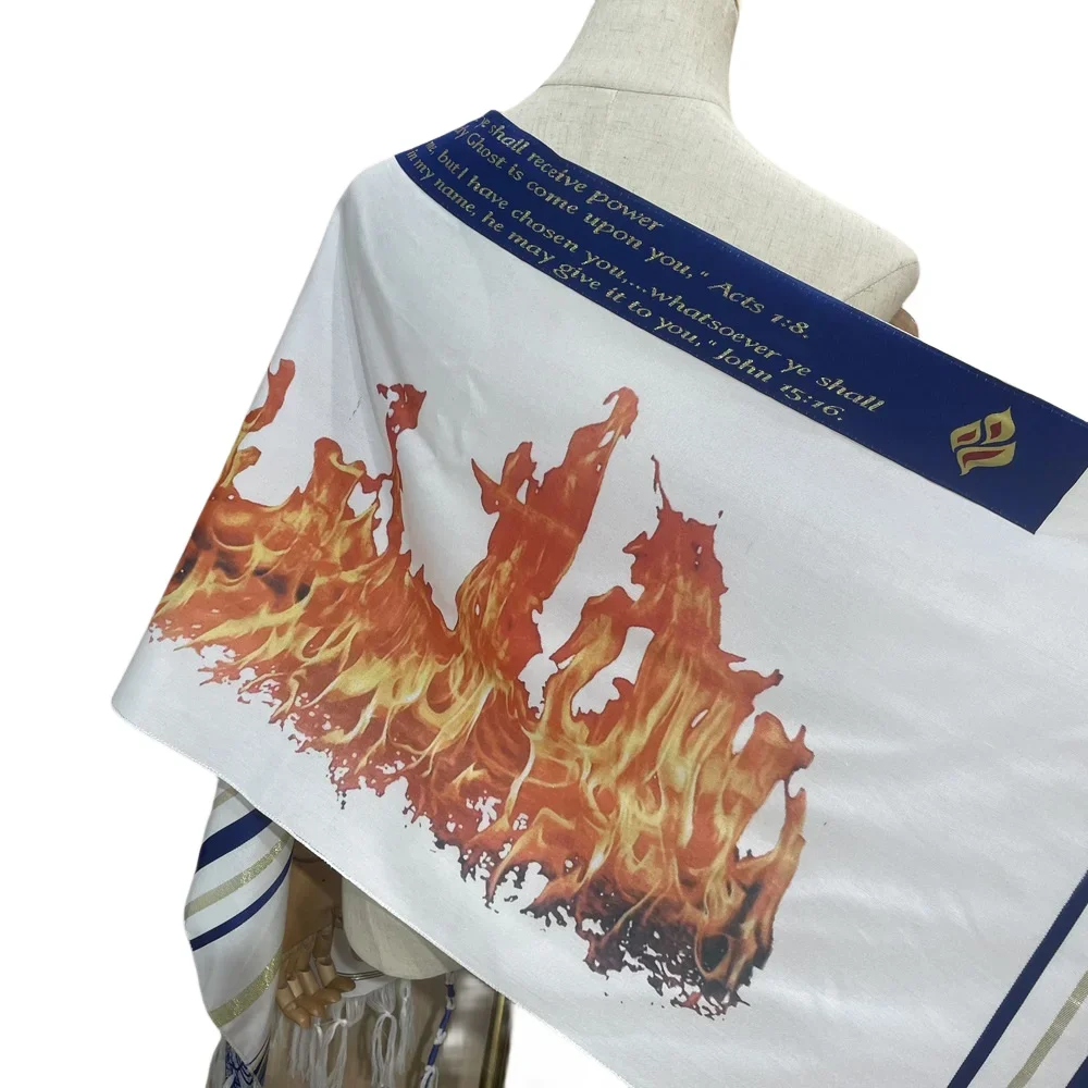 Fire Picture Prayer Shawl  Exq - огляд і ціна Men Fashion King
