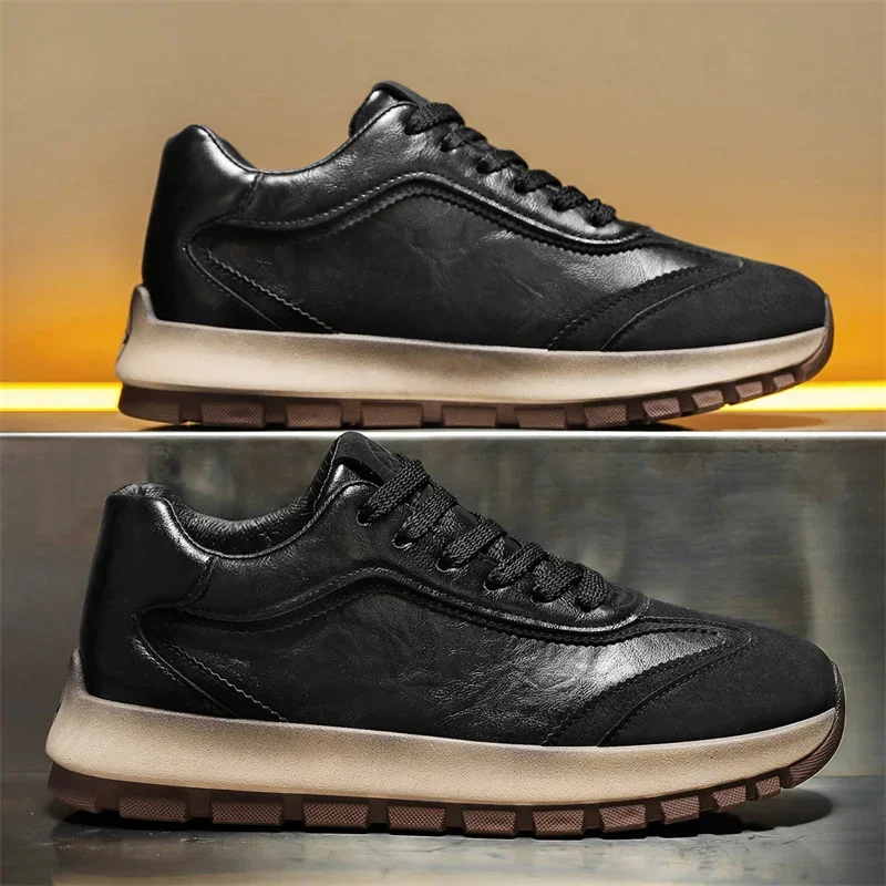 Luxury Men's Sneakers All Seas - огляд і ціна Men Fashion Korean Style