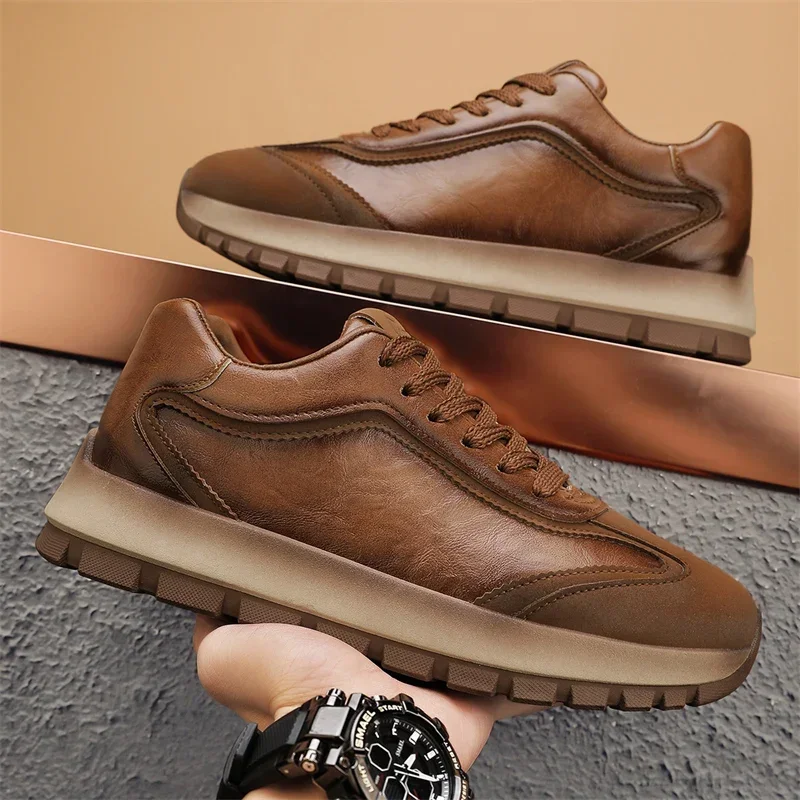 Luxury Men's Sneakers All Seas - огляд і ціна Men Fashion Korean Style