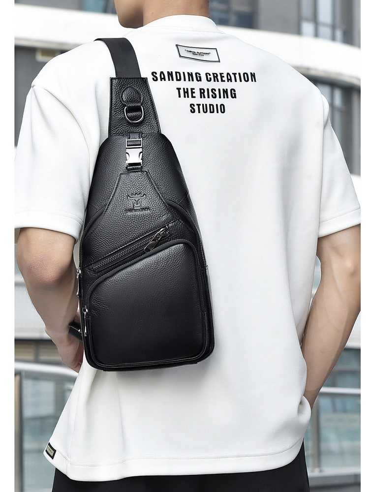 2026 Genuine leather Men's che - огляд і ціна Men Fashion Korean Style