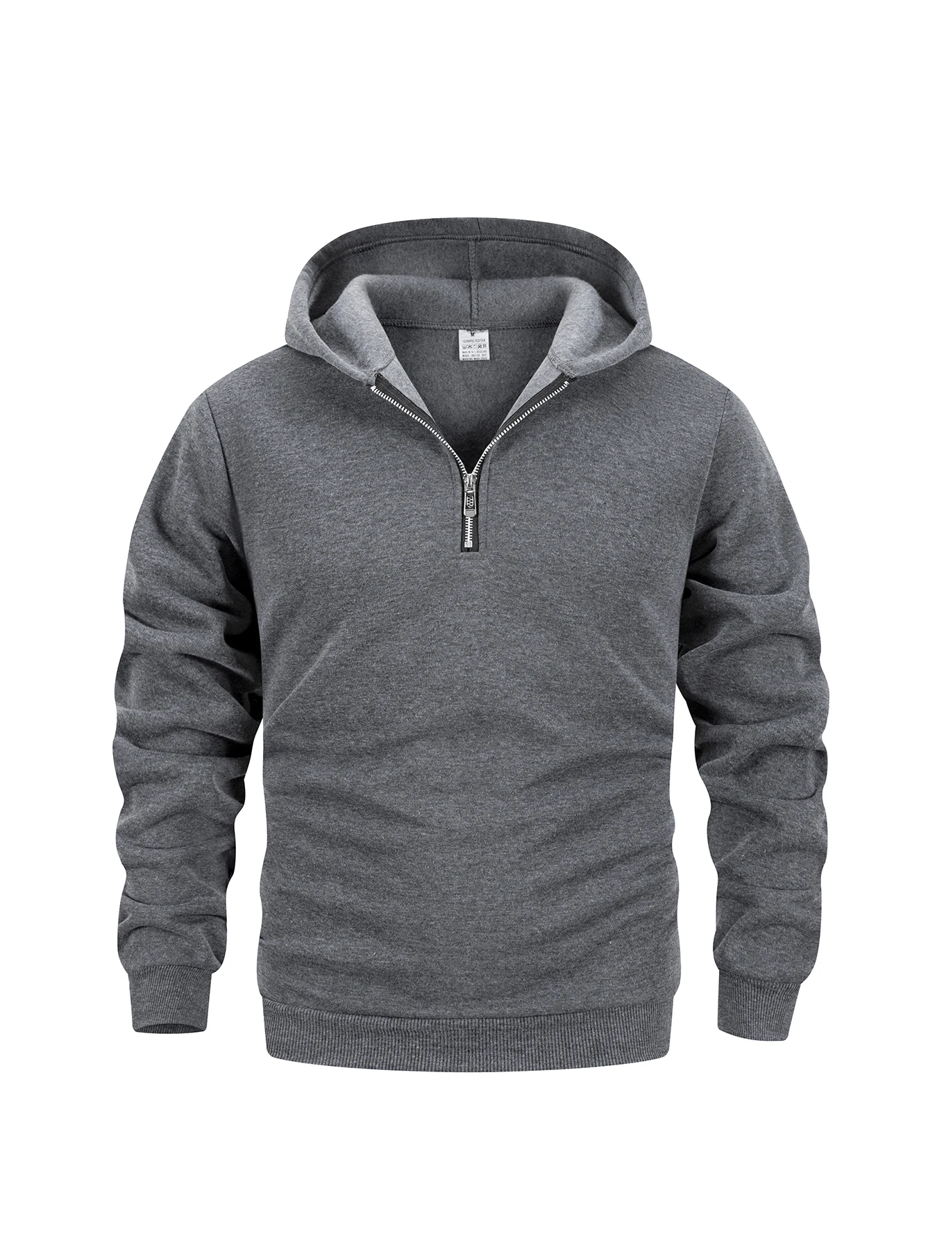 Men's Quarter Zip Up Hoodies A - огляд і ціна Mens Fashion Quarter Zip